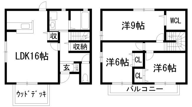 【間取り】 | レイクビュー鴻池
