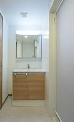 キャピタル岡本Ⅱの洗面所