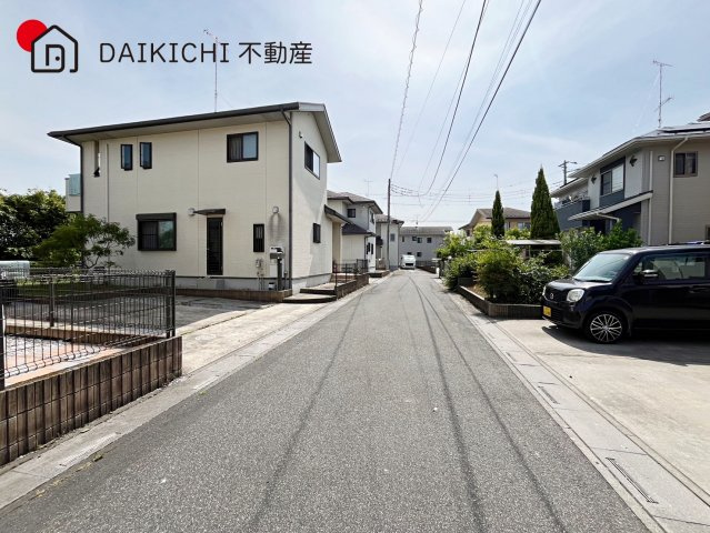 【前面道路含む現地写真】 | 行田市南河原　中古戸建　