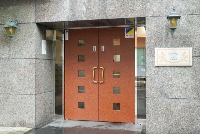 エクセリア早稲田Ⅱのエントランス