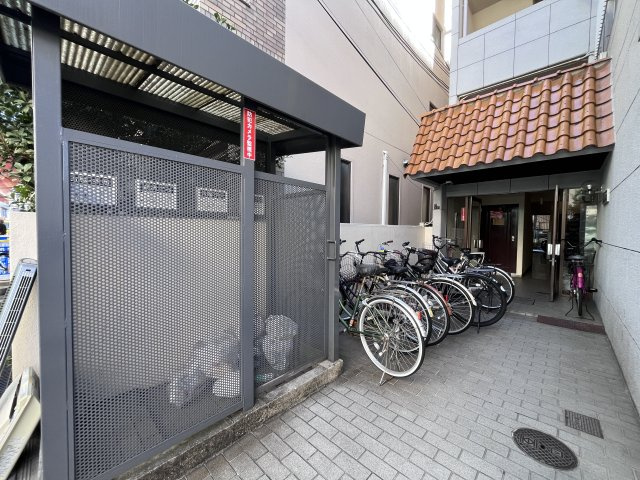 コーポあびこのエントランス