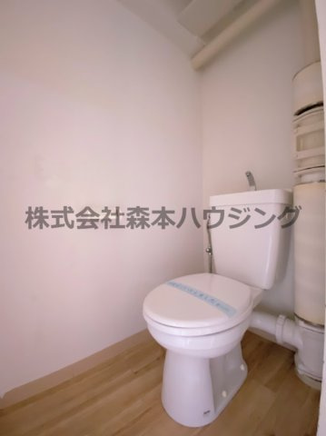 【トイレ】 | 　ビレッジハウス倉治3号棟 | 落ち着いたトイレです