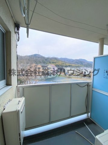 【展望】 | 　ビレッジハウス倉治3号棟 | 室内からの眺望です