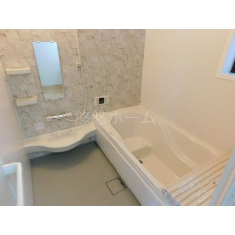 朝倉郡筑前町中牟田のアパートの浴室