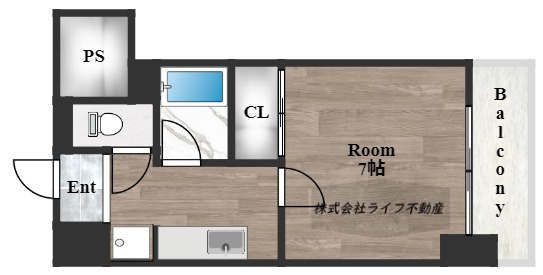 シティーヴェローナの間取り