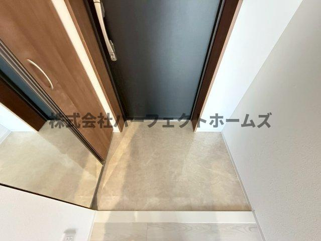 ボンヌ・サンテ枚方公園駅前の玄関|落ち着いた玄関です