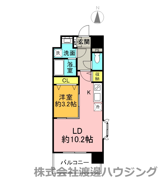 パークレジデンス江坂の間取り