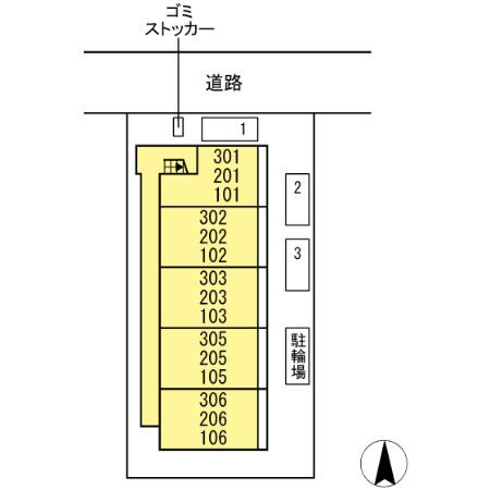 セント国立の区画図