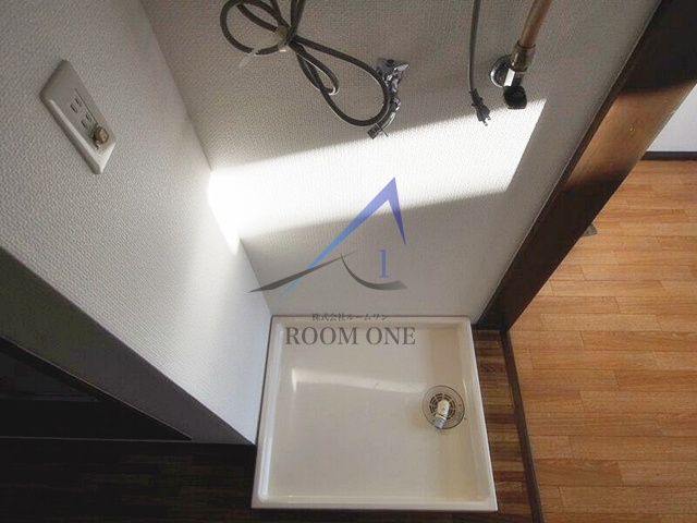 カーサＭの設備|洗濯機置き場です。