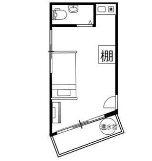 【間取り】 | クレドハウス新宿 | 間取りです。