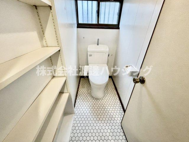 猪名寺1丁目貸家のトイレ