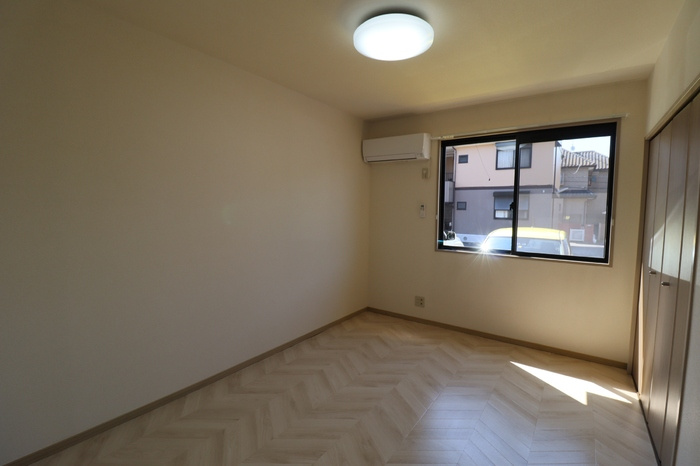 メゾン森ＰａｒｔⅦ・Ⅷの洋室|洋室（エアコン付）