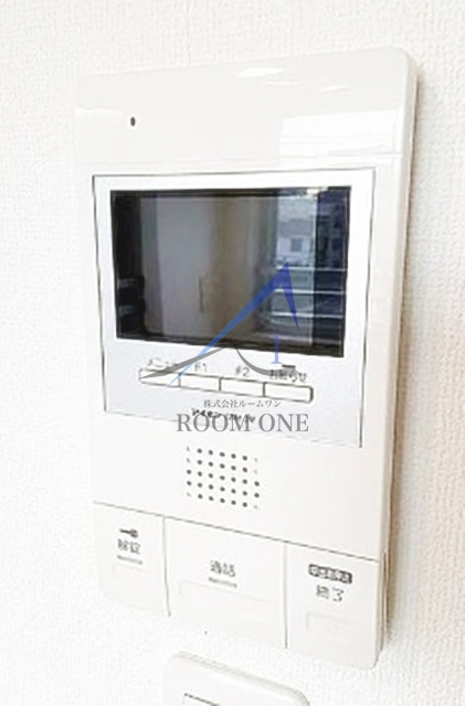 ウィンレックス赤羽二丁目のセキュリティ|モニター付きインターホンです。