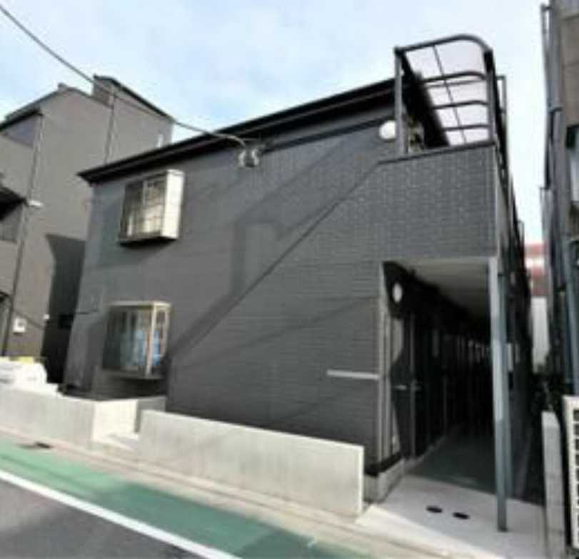 三軒茶屋アサカコーポ３　最上階　礼金0.5　室内洗濯機置場の外観