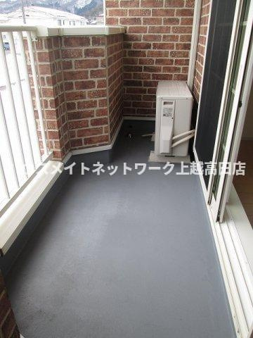 アルカンシェルＡのバルコニー|バルコニー