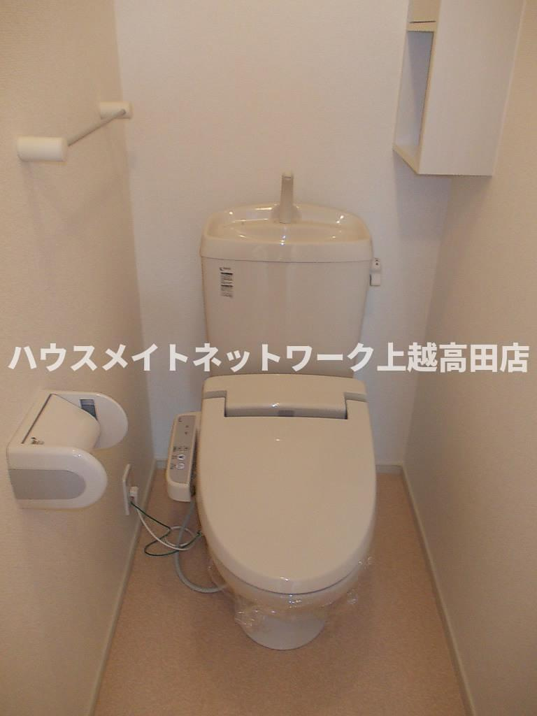 アルカンシェルＡのトイレ|温水洗浄暖房便座