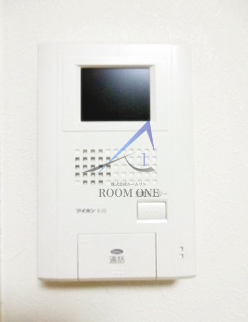 リレント白山のセキュリティ|モニター付きインターホンです。