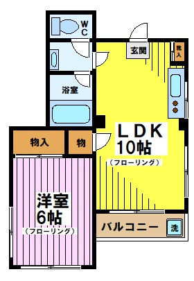 メゾンドールFTの間取り