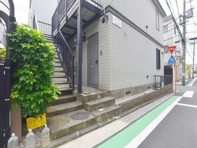 ベルメゾンのエントランス
