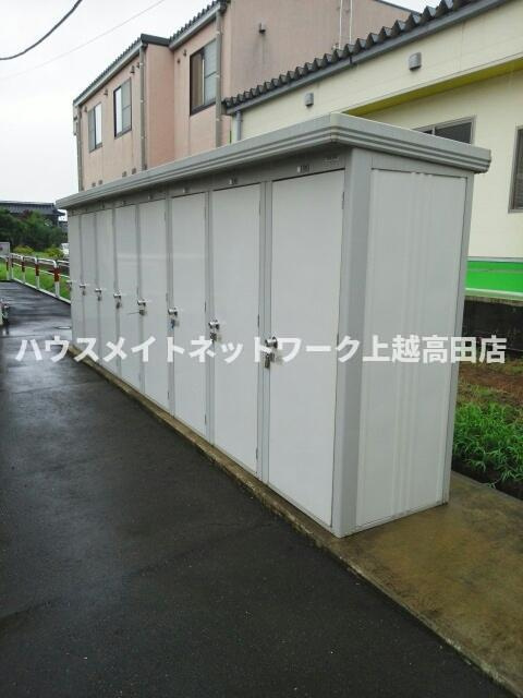 ヴィラ　アルモニーＢの設備|外部物置