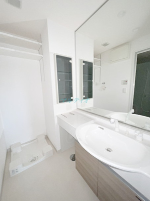 【洗面所】 | パークリヴィエール | 洗面台