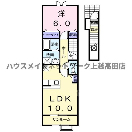 エレガンシア・ＫＯＫＵＨＵの間取り|間取図