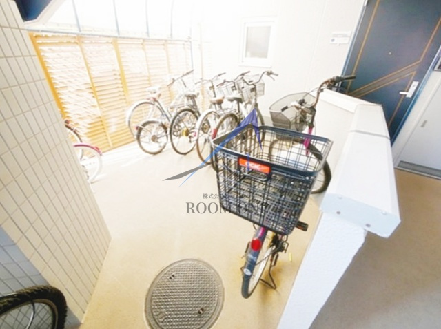 ミキハウスのその他共用部分|駐輪場です。