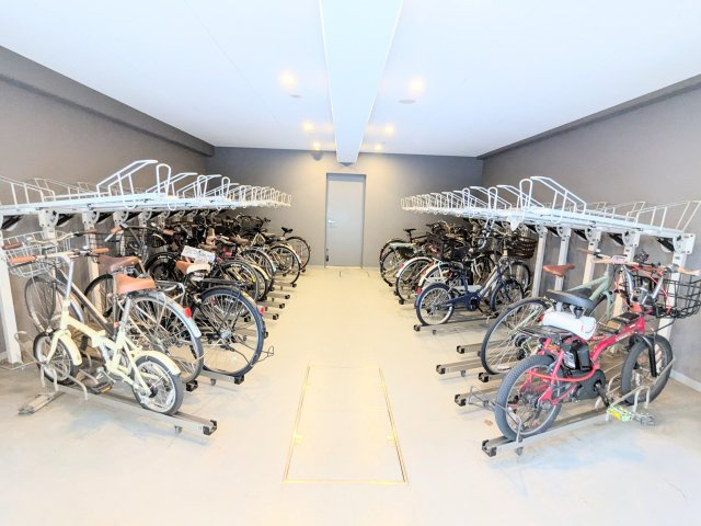 東京ビューマークスの駐輪場|～駐輪場 写真～