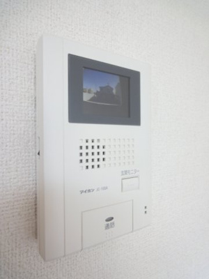 【セキュリティ】 | カムヒトウカＢ | モニター付きインターホンです