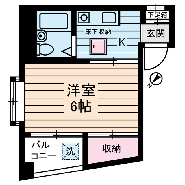 スタークイン大島の間取り