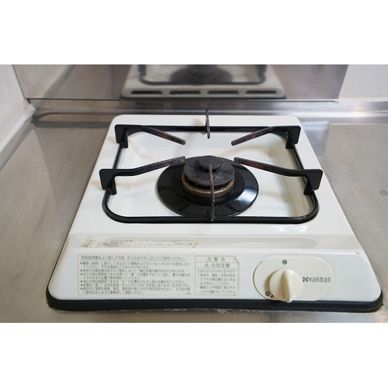 スタークイン大島のキッチン|ガスコンロ