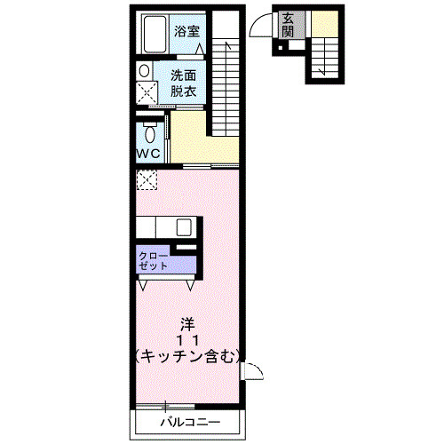 サニーパティオⅡの間取り