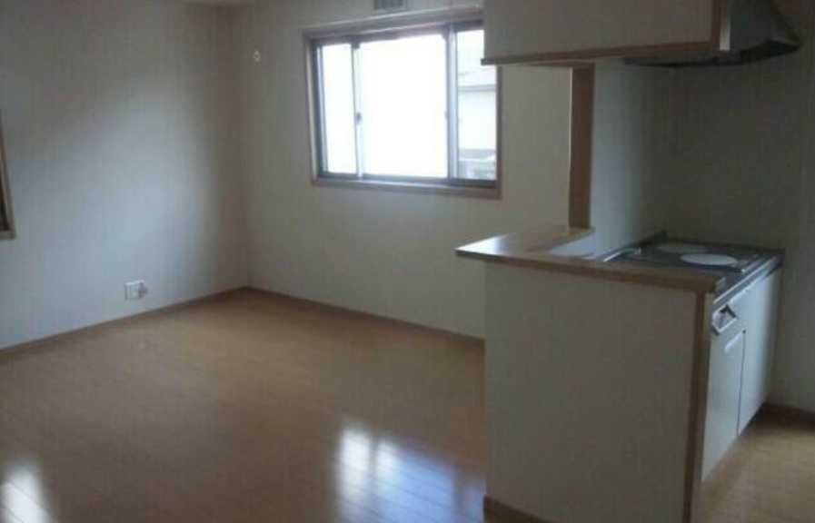 エミール上馬　南向き　南西角部屋　オートバスのキッチン