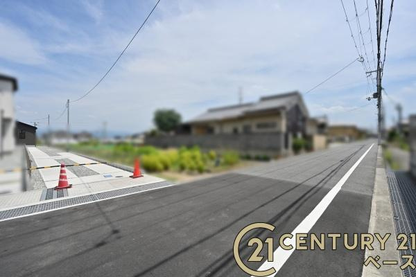 葛城市林堂の新築一戸建の前面道路含む現地写真|■現地撮影写真■お気軽にお問い合わせください。■