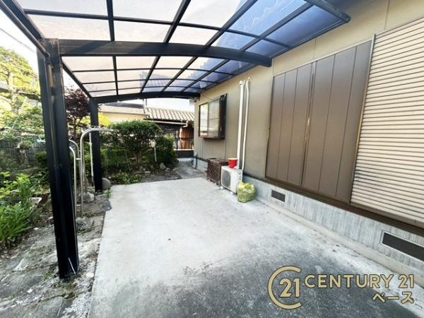 北葛城郡上牧町上牧　一戸建の駐車場|■現地撮影写真■こちらは現地駐車スペースです！
