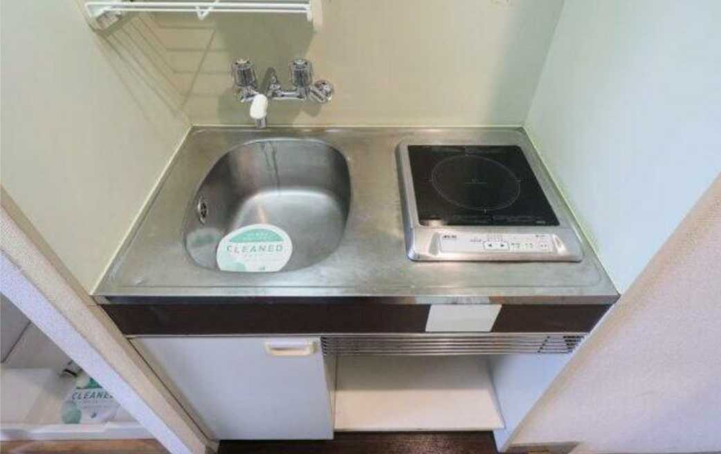 ライオンズマンション三軒茶屋第6　分譲賃貸　高層階　オートロックのキッチン