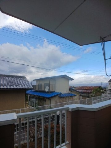 メルベーユオグラジのバルコニー