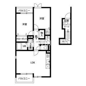アンプルールリーブルリアンの間取り
