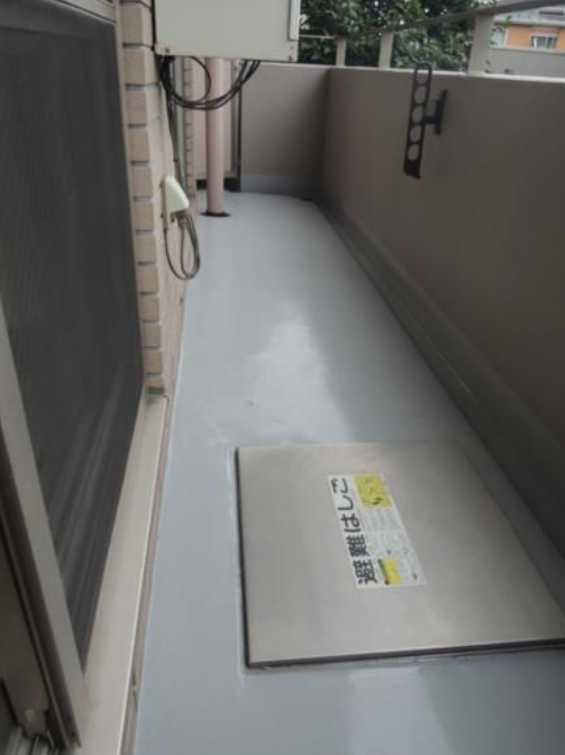 セリジア三宿　内装設備一部交換　眺望良好　閑静な住宅街のバルコニー