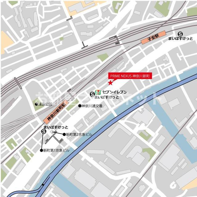 Ｕｒｂａｎ　Ｌｉｎｋ神奈川新町【おとり物件なし】#学生・社会人にオススメ！初期費用分割払いOK！の地図