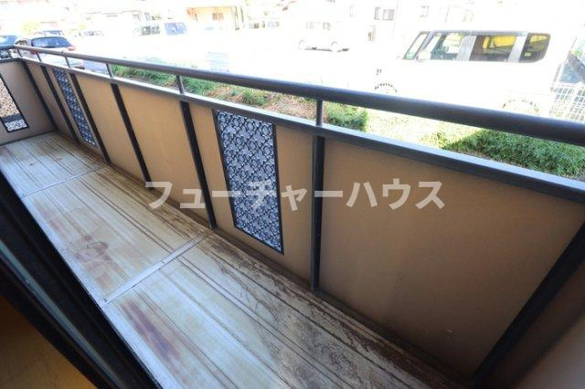 エレファントファイブのバルコニー