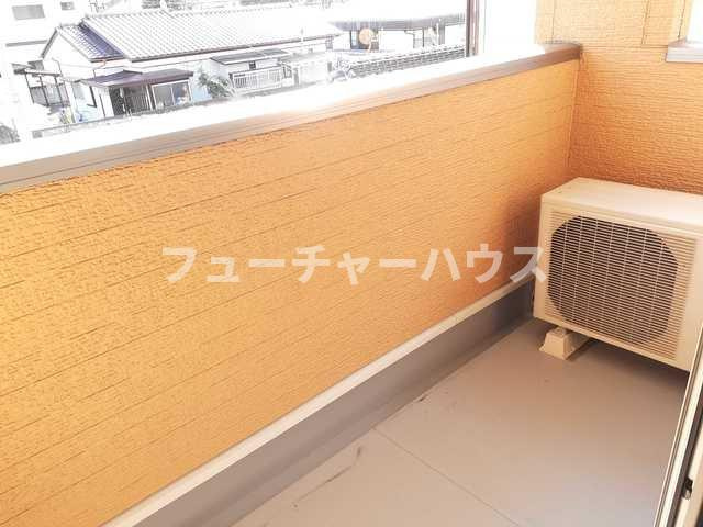 クラール泉　Ｂのバルコニー