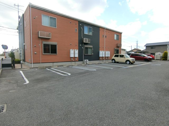 サンパティオⅡの駐車場