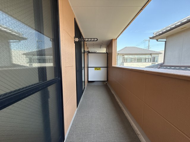 ストークミヤタのバルコニー