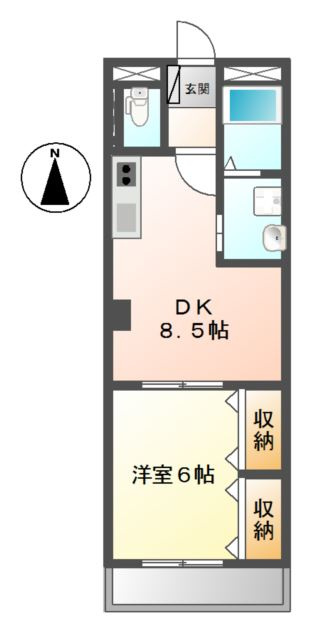 ミレムの間取り
