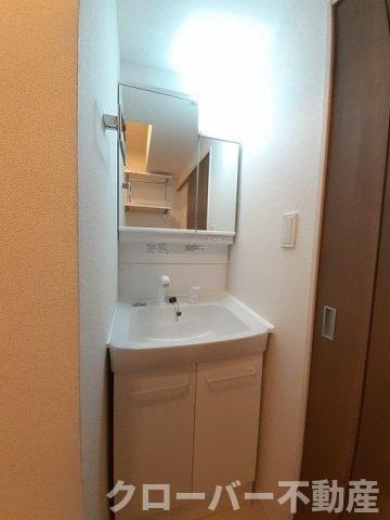 ルーベル宇多津ⅡＣの洗面所