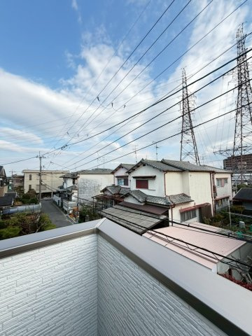 高槻市西冠1期1号棟の展望