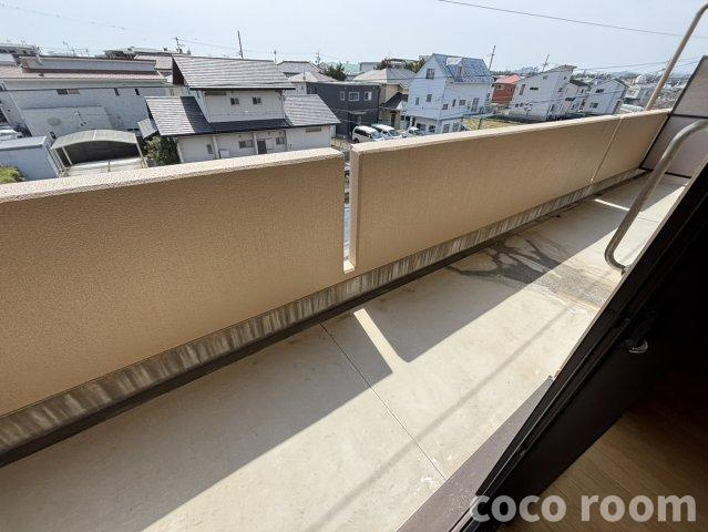 西焼津メゾン小石川のバルコニー