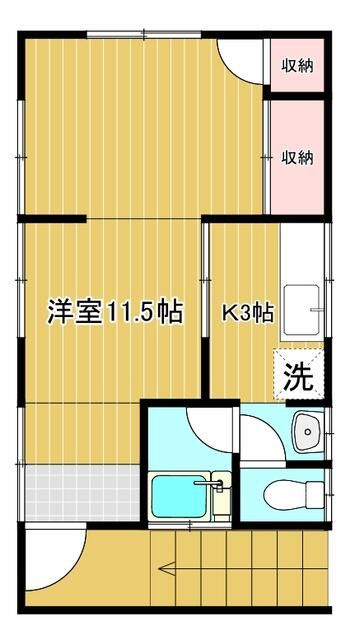 宮澤ＡＰ（テナント）の間取り