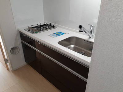 【キッチン】 | グラース滝井 | コンパクトなキッチンで掃除もラクラク